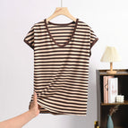 Khaki stripes / 3XL