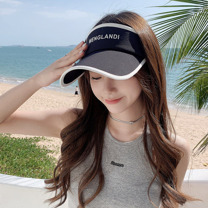 Summer Sun Protection Hat Outdoor Sports Running Women's Hat Sun Protection Sun Hat Men's Empty Top Peaked Hat Sun Hat