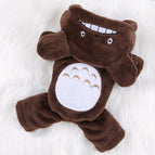 Four-Leg Flannel Totoro Coffee / L back length 35cm