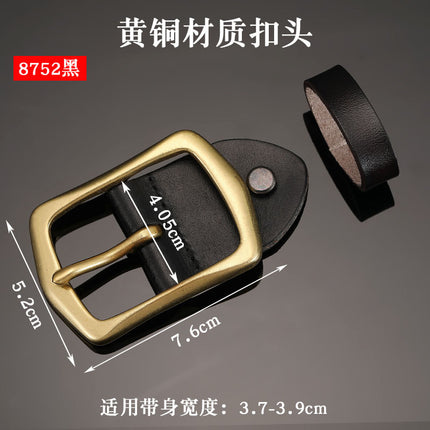 Men's Belt Buckle Pin Buckle Belt Buckle Head Waist Trousers Buckle Pin Buckle Belt Belt Buckle Accessories