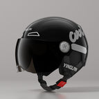 One size fits all / [a-zen1.0] obsidian black [short sunglasses] + detachable ear protection