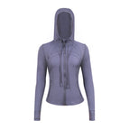 Lilac df hooded jacket / 2/s code