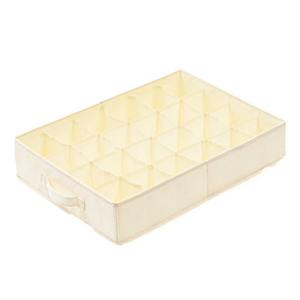 Storage Box Wardrobe Clothes Sorting Storage Box Household Fabric Folding Underwear Underwear Sweater Compartment Storage Artifact