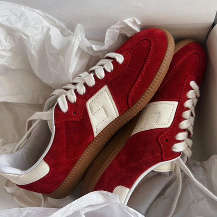Source in stock ~ 2024 Spring New Classic German Training Shoes White Shoes Board Shoes Women's Online Celebrity ins Casual Shoes Women
