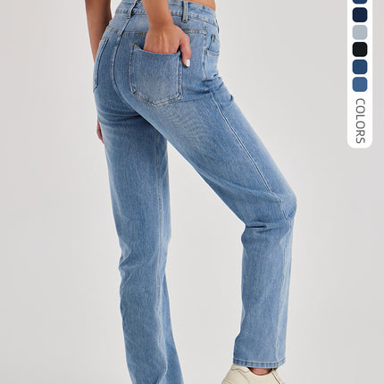 Cross-Border New High-Waisted Yoga Jeans for Women, Slimming Look, Hip-Raising, High-Elastic Tight-Fitting Cat Whiskers and Horse Fitness Casual Pants