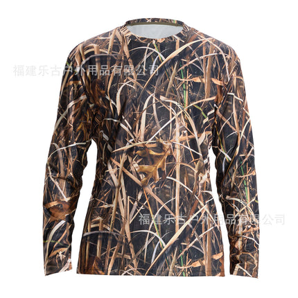 Summer Sun Protection Hunting Clothing Hunting Bionic Camouflage Photography Clothing Ice Silk Sun Protection Clothing Hunting Bird Watching Clothing Outdoor T20