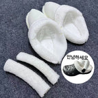 Socks + heel cover (white) / 22-23
