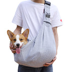 Cat bag slung 65*30*80CM / Grey Adjustable Pet Bag with Buckle