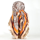 Orange cashews / 90*90cm(bawal)