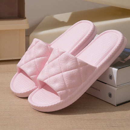 Stepping on excrement feeling sandals and slippers women's summer new home non-slip bathroom home men's eva cool tray factory wholesale cross-border