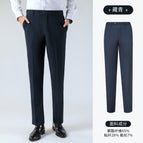 Navy blue-summer pants / Waist 369.6cm =97cm (size 38)