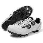 White mountain bike lock shoes / 36