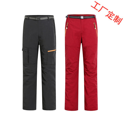 Outdoor sports quick-drying pants breathable quick-drying pants spring, summer and autumn thin waterproof fishing mountaineering travel pants wholesale