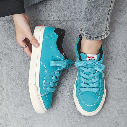 Autumn New Retro Sneakers Suede Couple Sneakers Breathable Canvas Shoes Men's Trendy Men's Casual Shoes - Clearance