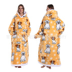 Yellow dog / Extended cold clothing, length 130cm