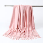 Pink / Aa wool 330g (200*70cm)