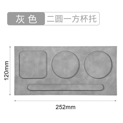 A6 document splint business office meeting leather writing pad manager magnetic folder logo signature board