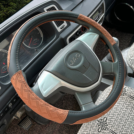 Steering Wheel Cover for Passenger Cars, Buses and Trucks, Non-Slip and Comfortable for All Seasons, Outer Diameter 39 40 41 42 45cm