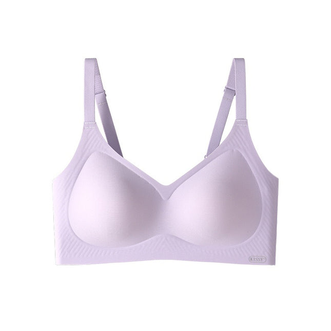 Kissy Series Underwear Traceless Push-up Vest Classic Sling-off Paramelia Non-rimless Bra