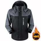 High-quality 808 black cotton-padded jacket [fleece-lined & extra thick] - hot seller! / 6xl recommended【 95-105kg 】