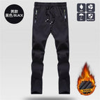 Men's black fleece-lined - hot seller! / 3XL