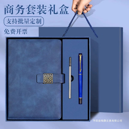 Gift Box with Notepad, High-Looking Set, Office Business A5 Notebook, Gift Wholesale Diary