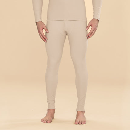 7A Anti-bacterial Acrylic Cashmere Silk Autumn Pants Men's Warm Pants Leggings Tight Cold-proof Sanding Autumn and Winter New
