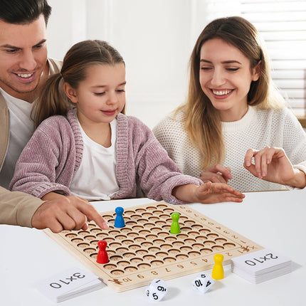 Primary school students' multiplication formula table recitation artifact table game first grade mathematics teaching aids learning supplies