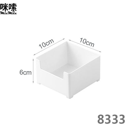 Flower Pot White Rectangular Succulent Plant Small Plastic Balcony Seedling Pot Square Pot Narrow Long Vegetable Planting Pot