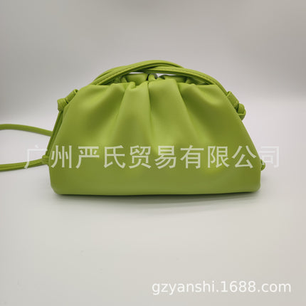 2022 New Cloud Bag Cross-border Women's Bag Pleated Dumpling Bag Autumn and Winter Fashion Shoulder Crossbody Bag Handbag Women's Bag
