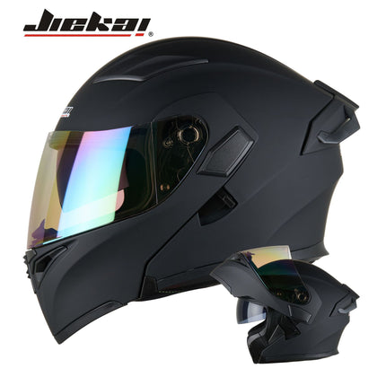 Motorcycle Helmet Male Revealing Helmet Motorcycle Imitation Race Four Seasons Universal Riding Bluetooth Tail Edition 3C Certification