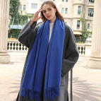 Royal blue / Aa wool 330g (200*70cm)