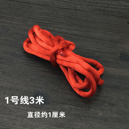 Red braided line diy jewelry accessories Chinese tie line red rope hand rope necklace hand braided material strands