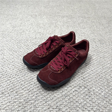 Women's Thick-Soled Casual Shoes 2025 Autumn New Comfortable Versatile Hiking Sneakers Board Shoes Agan Shoes