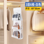 White 6 grid [thickened version] no odor/large capacity/dustproof