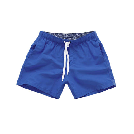 Cross-border Men's Beach Pants Plain Three-point Loose Swimming Shorts Fitness Sports Shorts Cross-border Foreign Trade Leisure Shorts