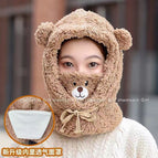 Mask bear--coffee