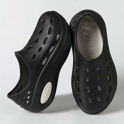 Summer Men's Sandals, Clogs, Non-slip Thick Soles, Outer Wear, Home Bathroom Bathing, Couple Beach Sandals, Women's Summer