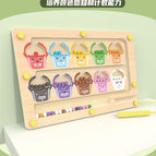 Ice cream magnetic balls