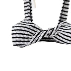 black and white stripes / S