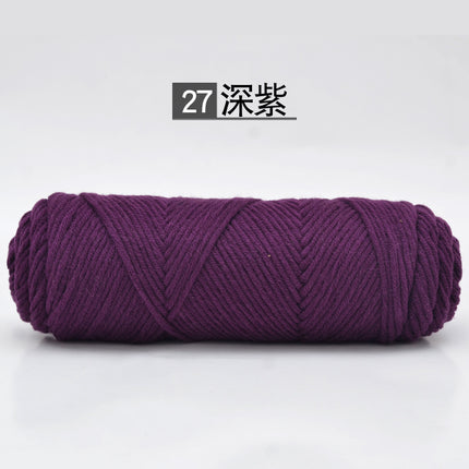 9th 8-strand lover cotton wool 2 two-woven scarf thread thick wool milk cotton baby thread needle thread wholesale