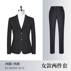 Women's black (jacket + pants) / S