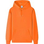 Hooded model-orange / S