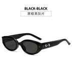 Black frame gray film