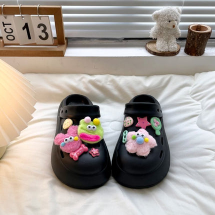 Fashionable and Cute DIY Lightweight Clogs with a Soft Feel for Women, 2026 New Summer Outdoor Closed-Toe Beach Sandals