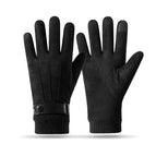 Suede ribbon three strips [black] / One size fits all