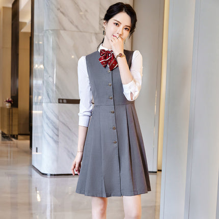 Teachers' Work Clothes Autumn and Winter Kindergarten Teachers' Clothes Vocational suit Teachers' Interview Clothing Women's Clothing British Style Art School Fun