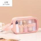 Portable toiletry bag [small size] pink