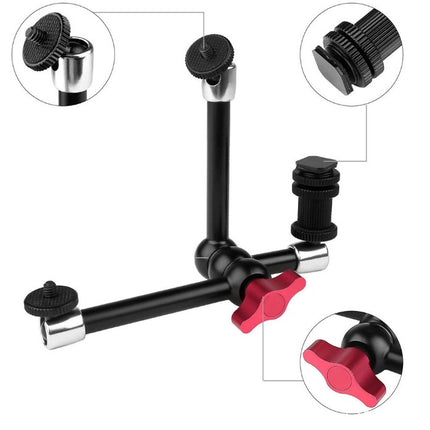 Magic hand crab clamp universal bracket 7 inch stainless steel magic hand multi-function mobile phone bracket 11 inch magic hand
