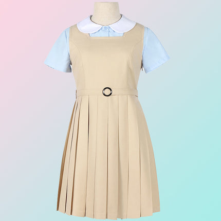 Jumpsuit Vest Dress Cos Chainsaw Man War Devil School Uniform Anime Cosplay Costume Female High School Jk Uniform Skirt